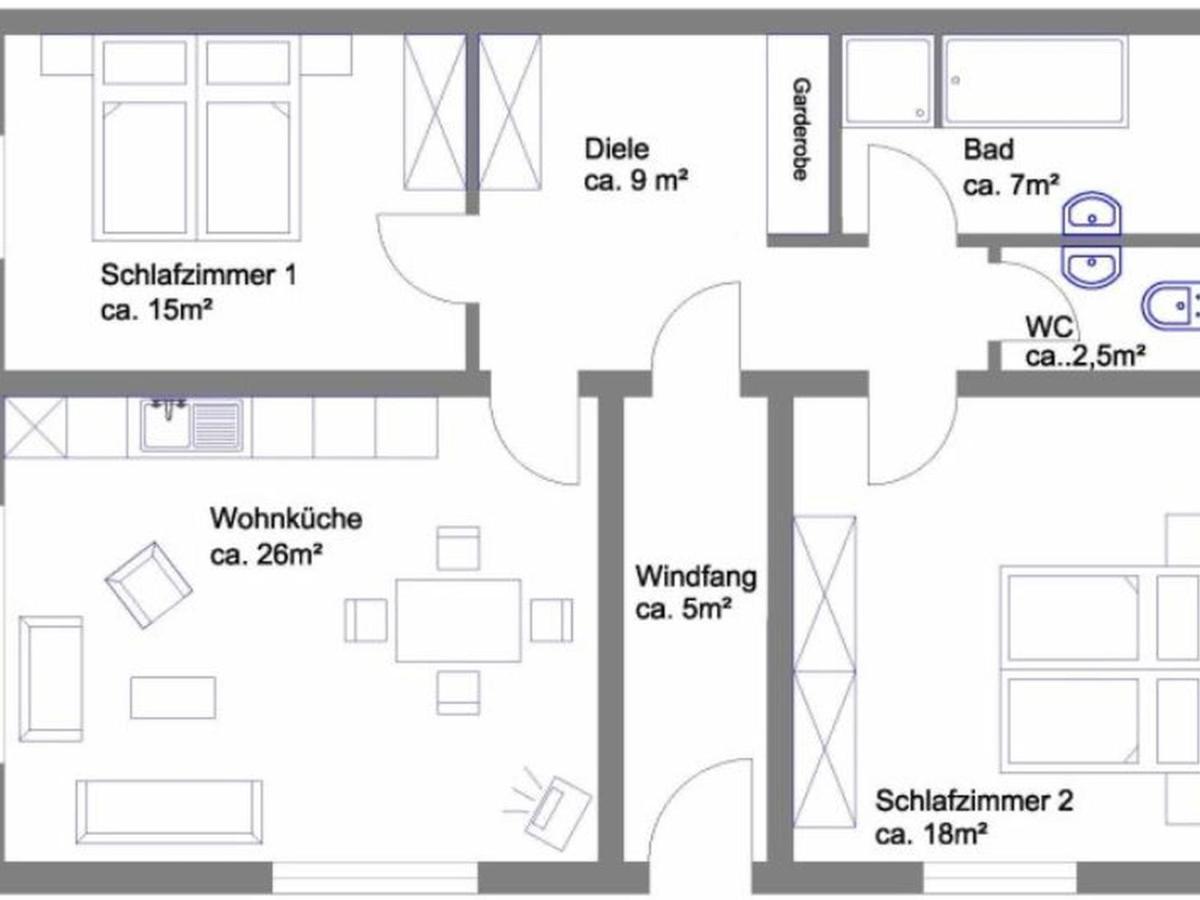 Ferienwohnung Haus Wannenberg Tengen Exterior photo